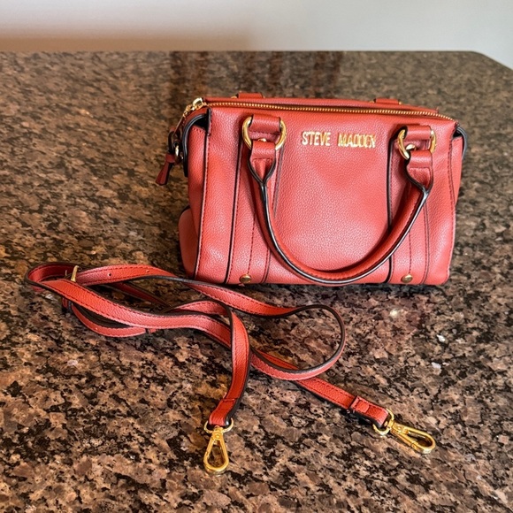 Steve Madden Satchel Bag with crossbody EUC - Picture 2 of 14